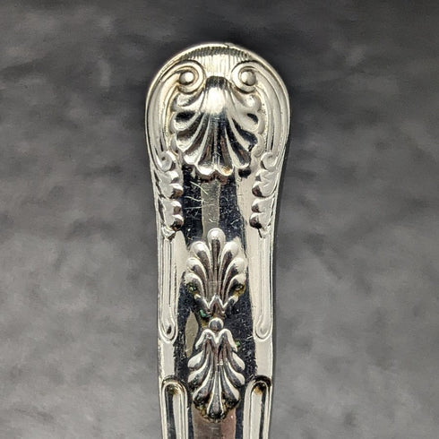 英国ヴィンテージ シルバープレートハンドル ステンレスブレード カトラリー 8x2セット Viners